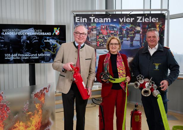 Niederösterreichs Feuerwehren begrüßten 100.000. Mitglied