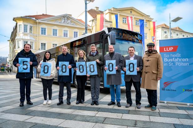 Busflotte LUP bescherte Landeshauptstadt Passagierrekord