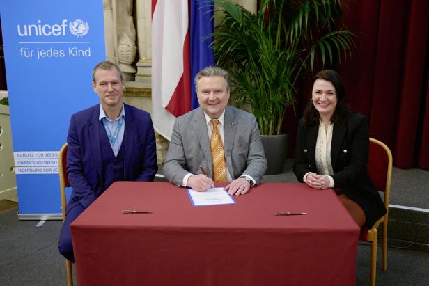 Kinderparlament im Wiener Rathaus