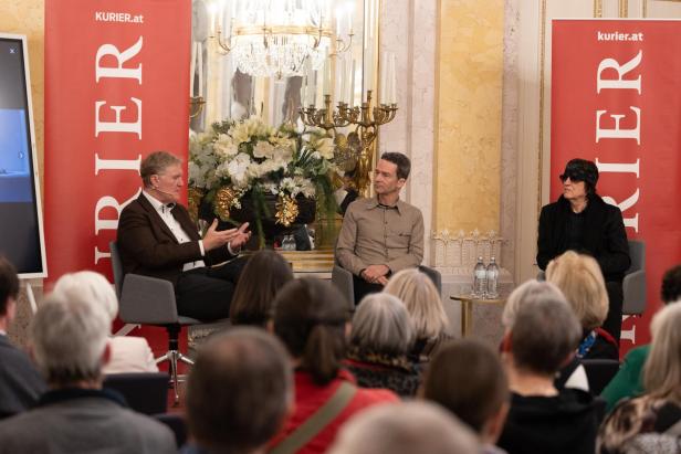 KURIER Kunst-Talk mit Gottfried Helnwein persönlich in der Albertina