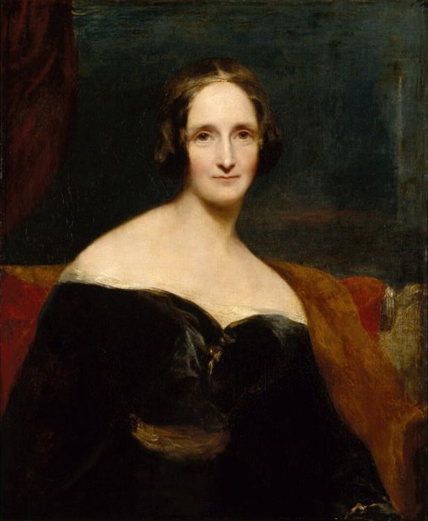 Ein Porträt von Mary Shelley, der Autorin von „Frankenstein“.