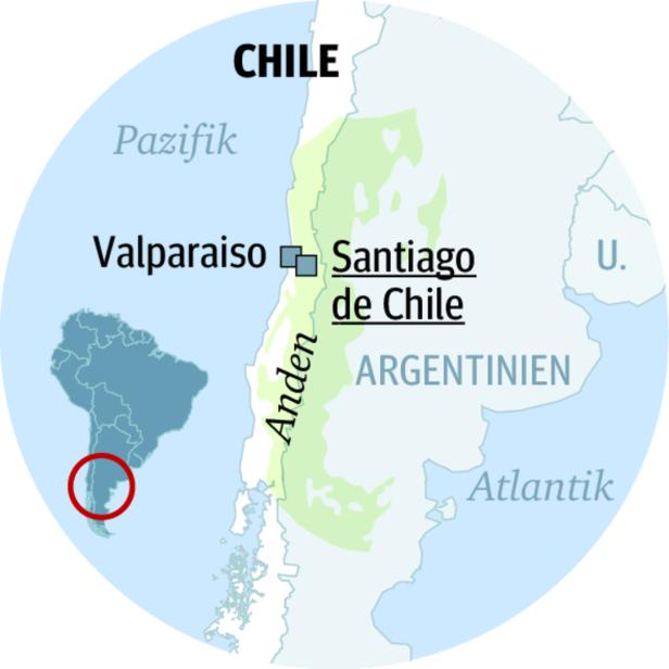 Feuersbrunst in chilenischem Urlauber-Paradies