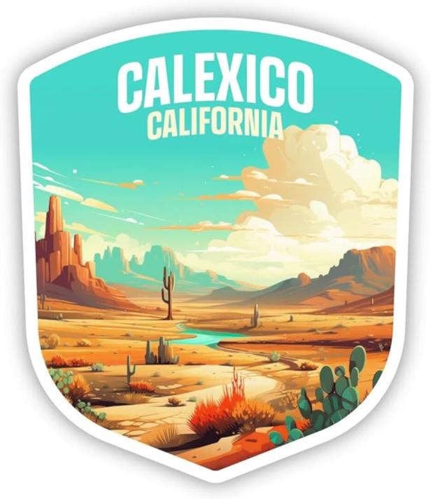 Calexico an der Grenze zwischen Californien und Mexiko.