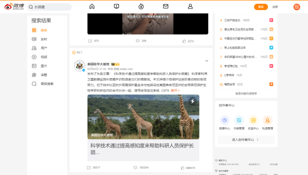 Symbol der Online-Kritik: Zensiert China bald Giraffen im Netz?