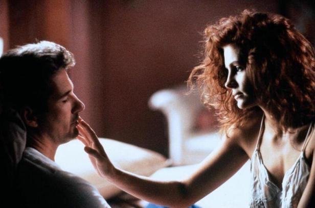 Richard Gere und Julia Roberts in einer Szene aus dem Film „Pretty Woman“.