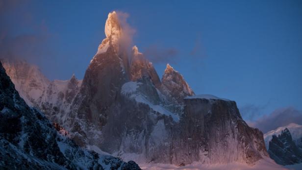 Der den Cerro Torre einfing