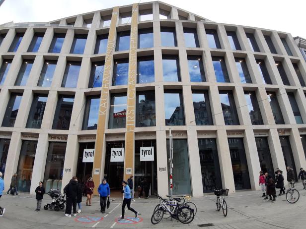 Kaufhaus Tyrol in Innsbruck Noch nicht verkauft: Das Kaufhaus Tyrol in Innsbruck.