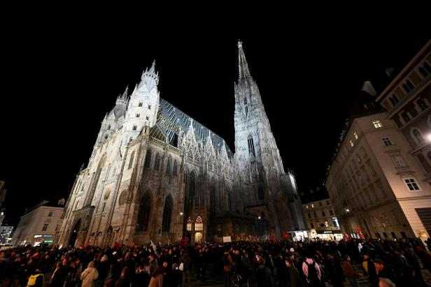 Radau nach Akademikerball-Demo, Lugner tanzte mit Hofer an