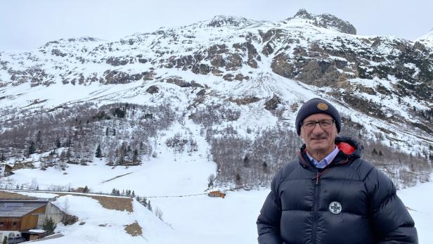 Landeshauptmann Anton Mattle, damals Bürgermeister von Galtür