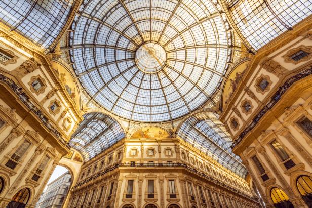 Die Galleria Vittorio Emanuele II in Mailand.