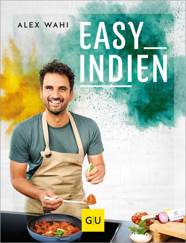 Koch Alex Wahi präsentiert sein Kochbuch „Easy Indien“.