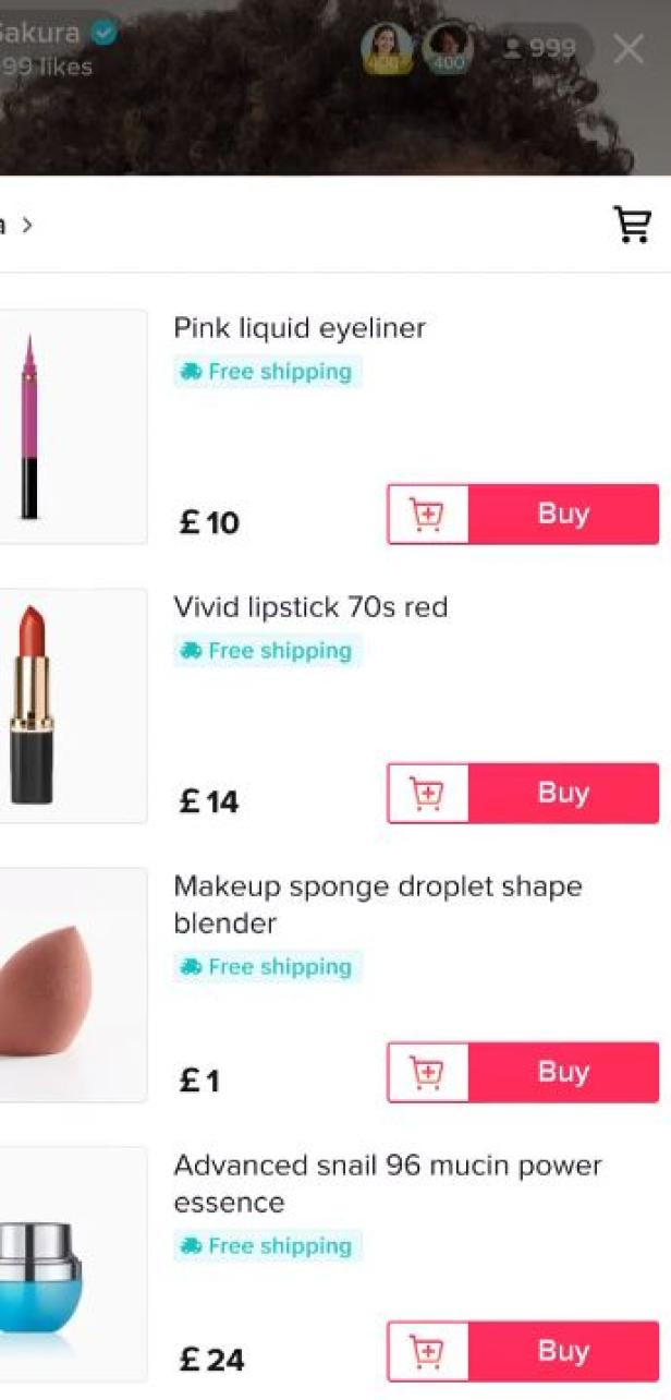 So sieht der TikTok Shop aus So sieht der TikTok Shop aus