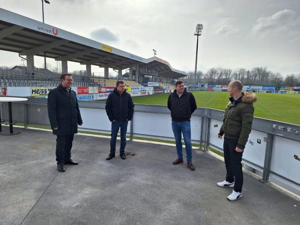 SKU Amstetten baut für Bundesliga-Lizenz Heimstadion aus