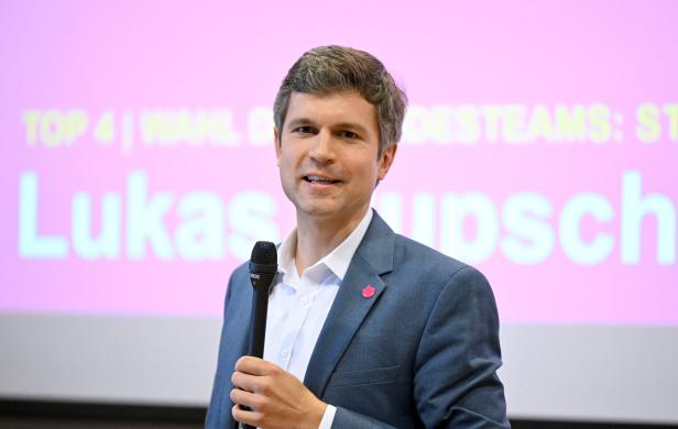 Lukas Rupsch, Neos-Spitzenkandidat