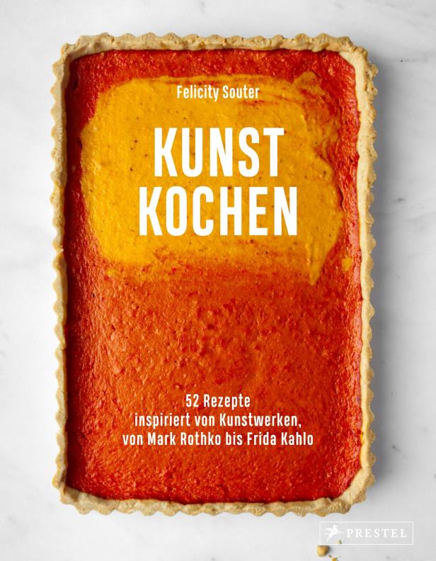 Das Cover des Kochbuchs „Kunst Kochen“ von Felicity Souter.