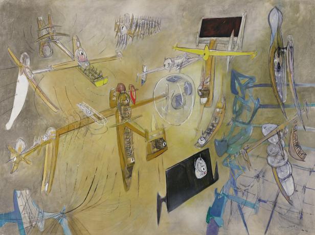 Picasso und Mordillo auf Weltraumtrip: Kunstforum zeigt Roberto Matta