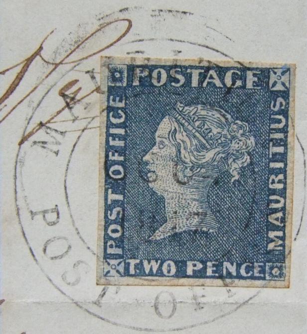 Briefmarke Blaue Mauritius