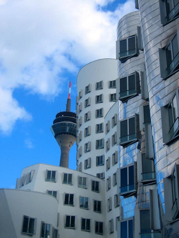 Moderne Architektur in Düsseldorf