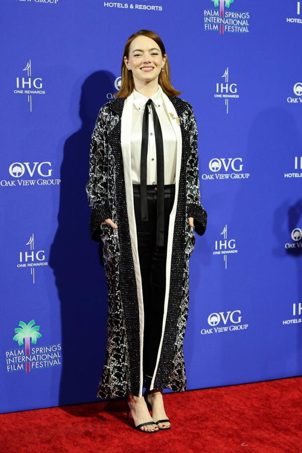 Emma Stone auf dem Palm Springs International Film Festival.