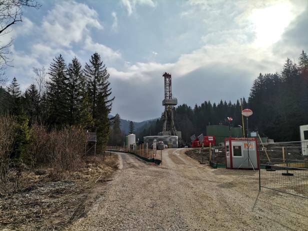 Gasgräberstimmung in Molln: Ein Besuch auf der Bohrinsel