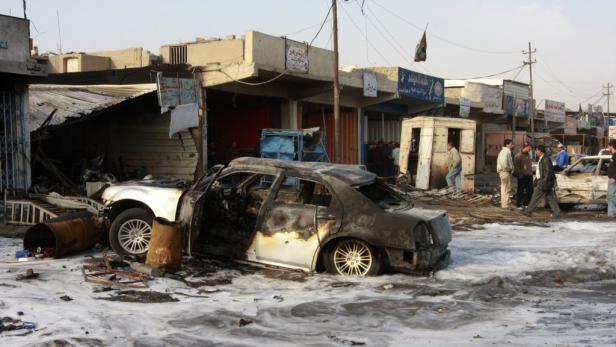 Kurz nach US-Abzug: Anschlagserie im Irak