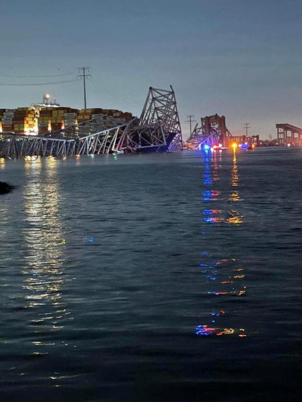 Wohl 6 Tote bei Brückeneinsturz in Baltimore: Suche eingestellt