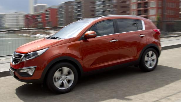 Im Sportage und Sorento durch den Yukon