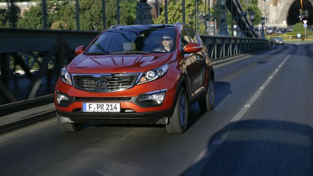 Im Sportage und Sorento durch den Yukon