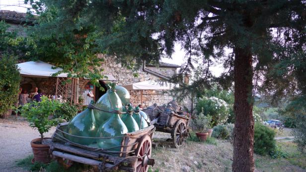 Wohnen, Essen und Staunen im Chianti