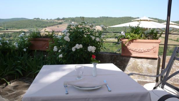 Wohnen, Essen und Staunen im Chianti