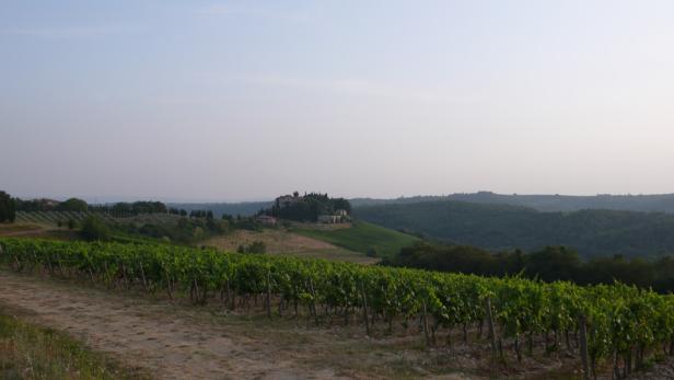 Wohnen, Essen und Staunen im Chianti