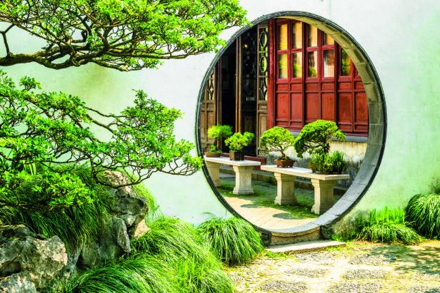 Garten des bescheidenen Beamten in Suzhou, China.