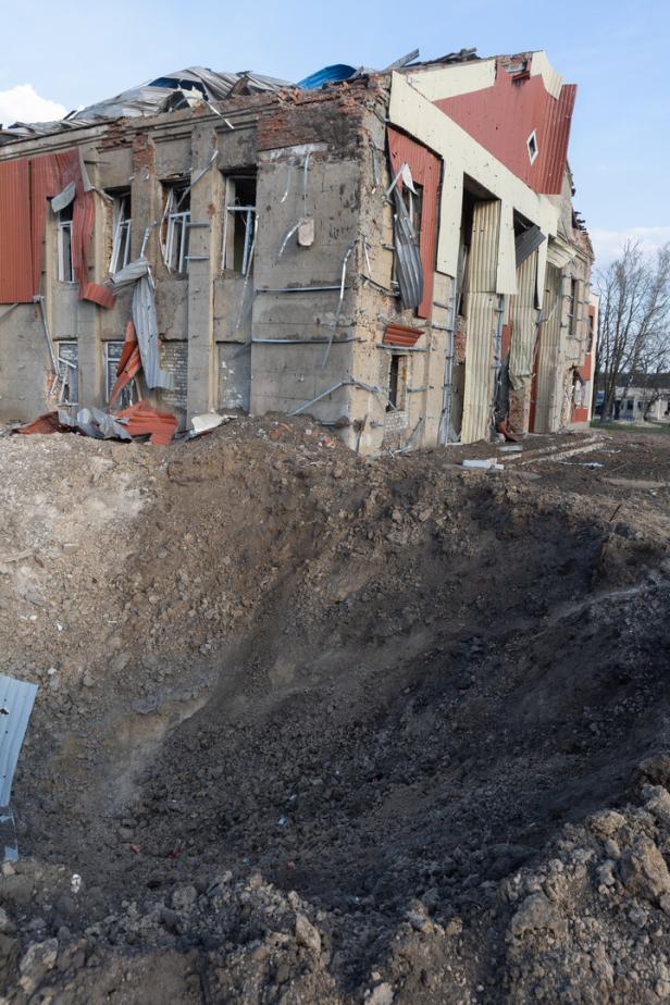 KURIER an der Front: Wo der ukrainische Kampfgeist ungebrochen ist