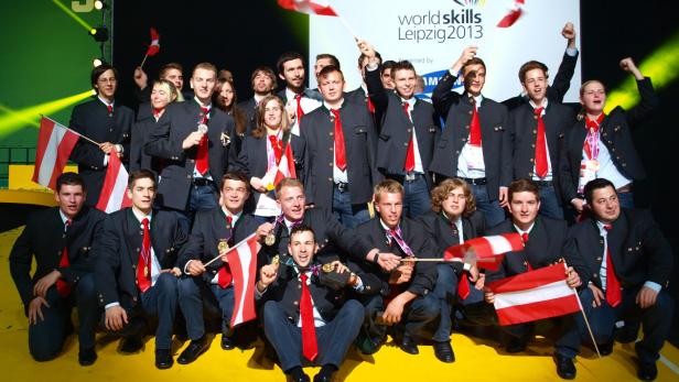 WORLD SKILLS LEIPZIG: GOLD UND SILBER FÜR ÖSTERREI