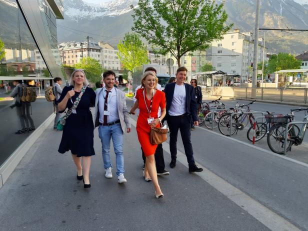 Mit diesem Team will die Sirtaki-Koalition Innsbruck regieren