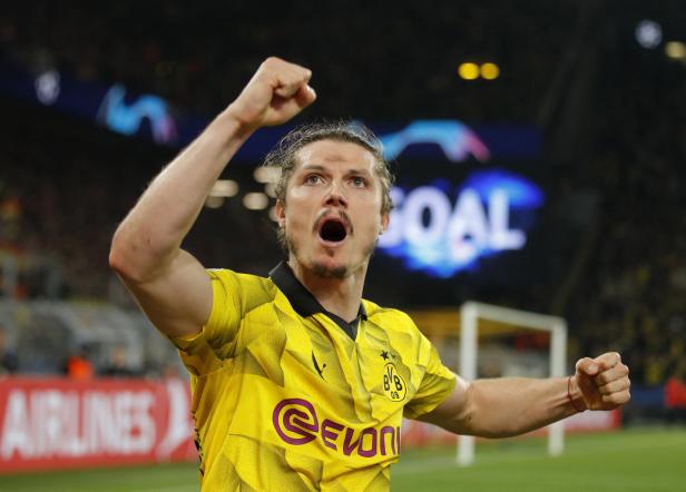 Marcel Sabitzer leads Dortmund to the semi-finals against Paris Saint-Germain