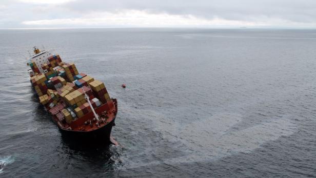 Neuseeland: Frachter "Rena" leergepumpt