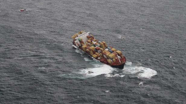 Neuseeland: Frachter "Rena" leergepumpt