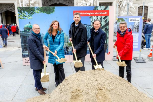 Start der Umgestaltung am Michaelerplatz: Mehr Barrierefreiheit geplant
