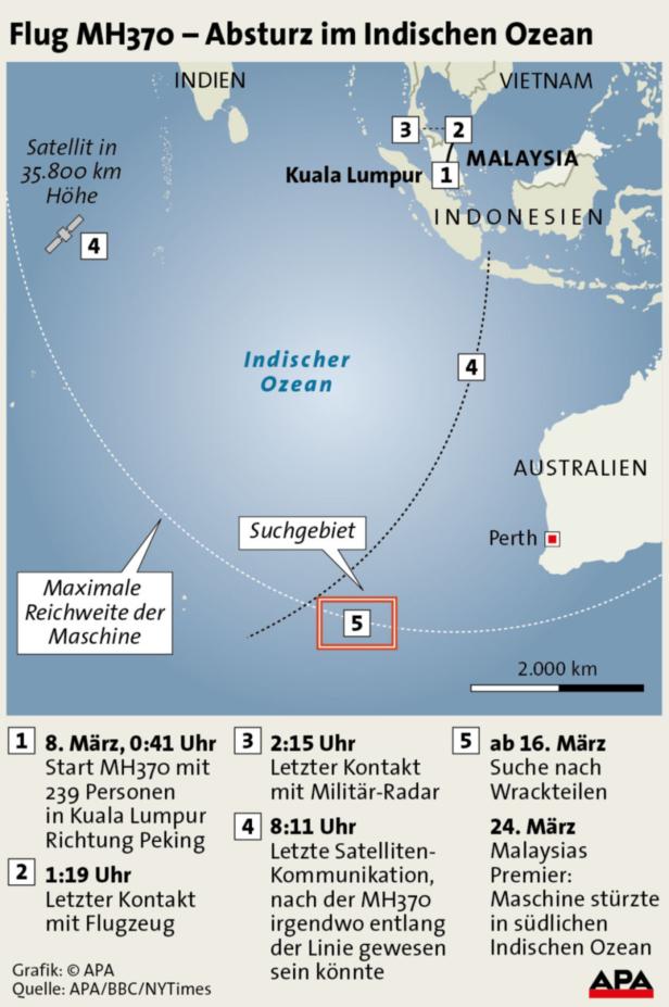 MH370: Angehörige in Rage über Absturztheorie