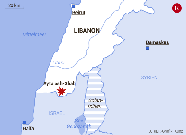 Israels Armee führt "Offensivaktion" im Südlibanon aus