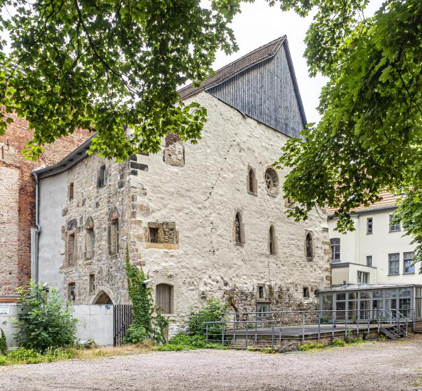 Die Alte Synagoge in Erfurt.