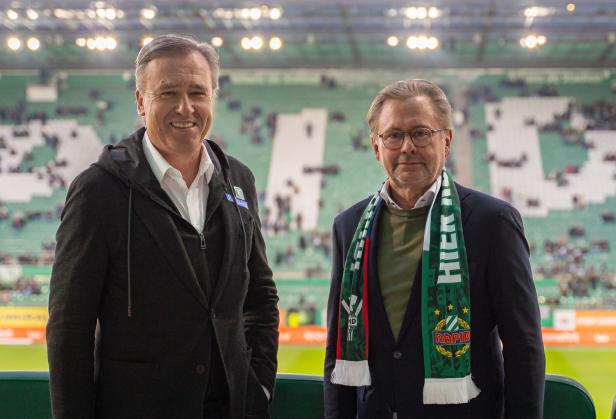 Wrabetz und Jauk vor Cupfinale: "Das Drehbuch hätte ich zurückgeworfen"