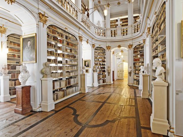 Herzogin Anna-Amalia Bibliothek in Weimar.