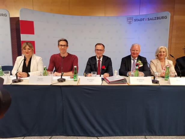 Rot-danklrot-grün: SPÖ übernimmt wieder die Stadt Salzburg