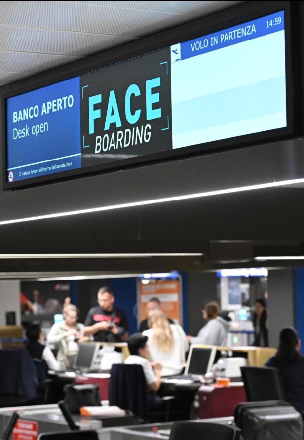 FaceBoarding system inaugurated at Milan airport 