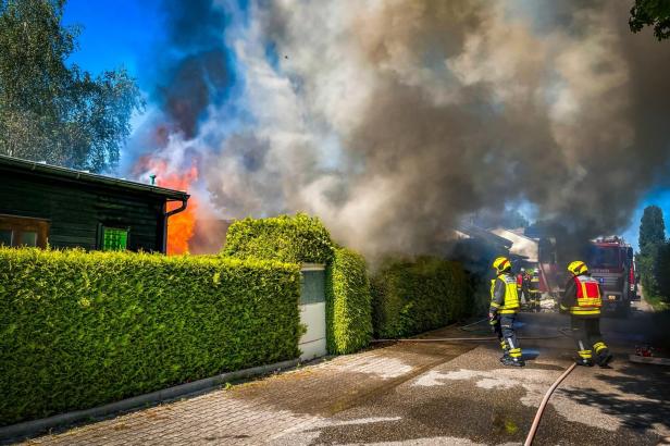 NÖ: Feuer vernichtete Wohnhaus völlig