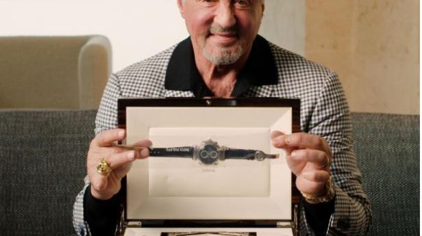 Sylvester Stallone mit seiner seltenen Patek Philippe Grandmaster Chime.