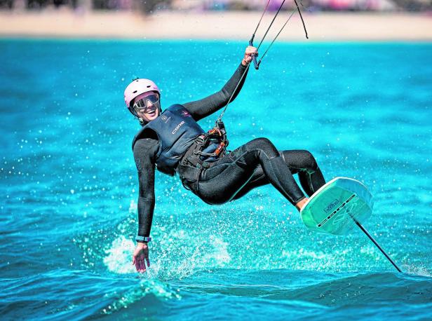 Sportliches OÖ: Schwimmer und Kitesurferin voll fokussiert auf Olympia