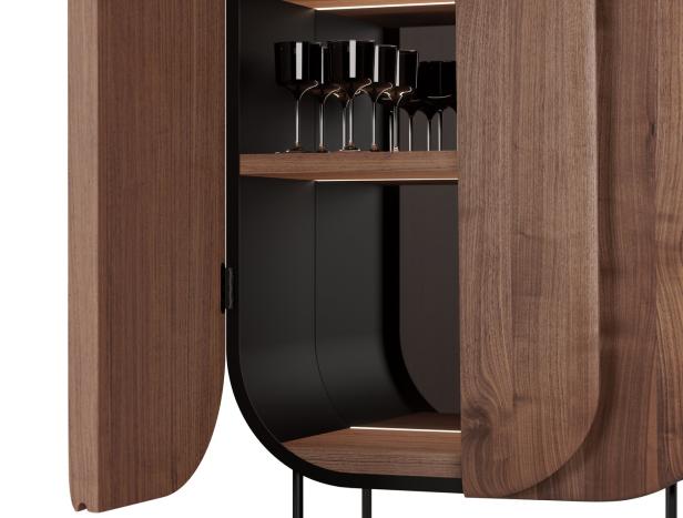 Design der Woche: Barschrank, der wie ein Weinglas aussieht